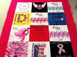 T-Shirt Quilt #1 Best T-Shirt Memory Quilts