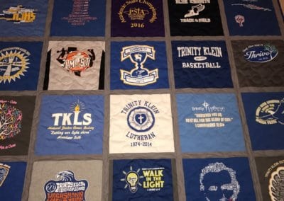 T-Shirt Quilt Images - Pictures of T-Shirt Quilts Gallery - T-Shirt Memory Quilts - Houston, TX