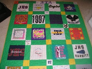 T-Shirt Quilt #1 Best T-Shirt Memory Quilts