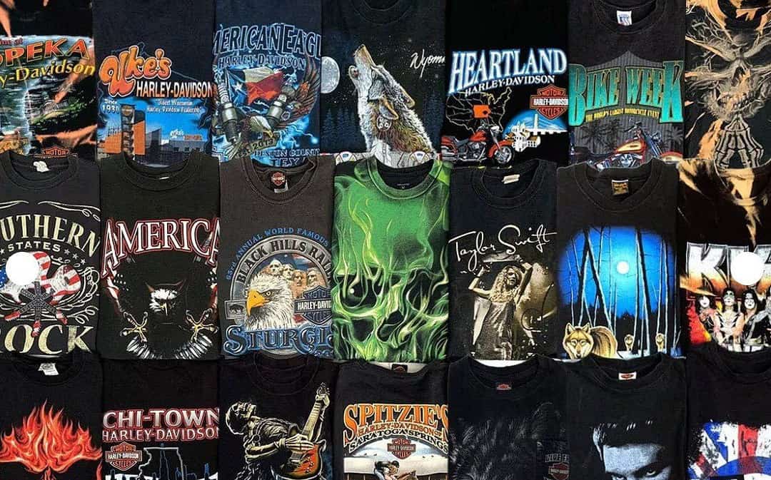 Harley Davidson T-Shirt Quilts
